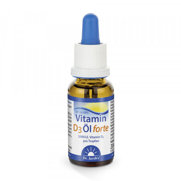 Koncentrovanejší vitamín D3 v olejovej forme pre kosti a imunitný systém.