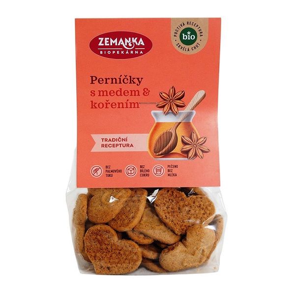 Zemanka Medové perníčky BIO 100 g