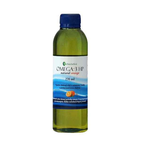 Rybí olej - Vysoko purifikovaný prírodný rybí olej zbavený zápachu, čistý s príchuťou pomaranča