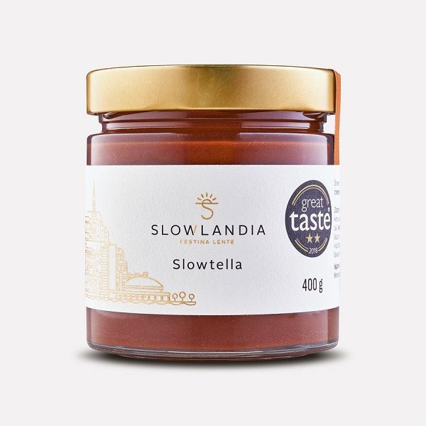SLOWLANDIA Slowtella lieskovcovo-kakaový krém