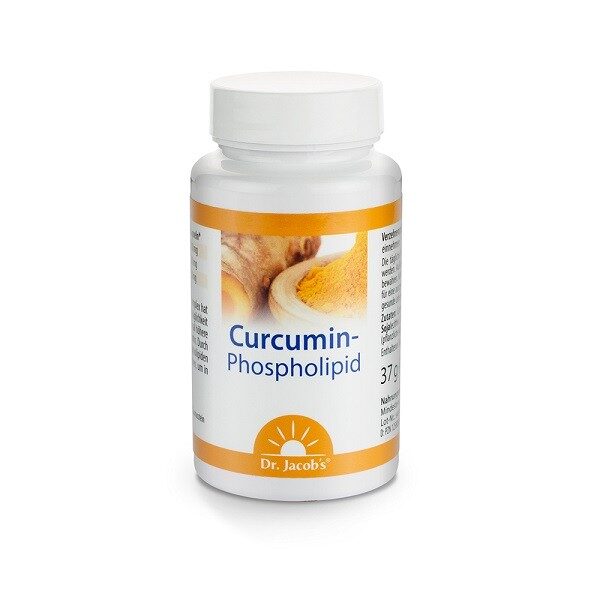 Kurkumín - špeciálny komplex fosfolipidov s najlepšou biologickou dostupnosťou bez pridaného piperínu.