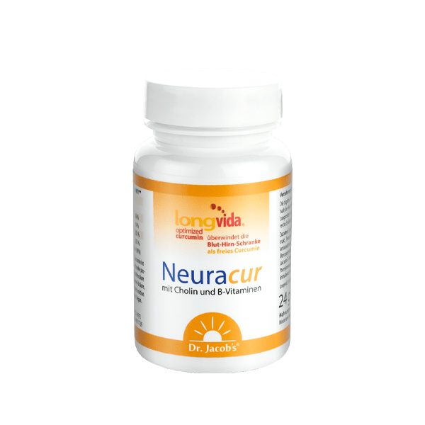 Neuracur je optimalizovaný kurkumín Longvida® s komplexom vitamínov.