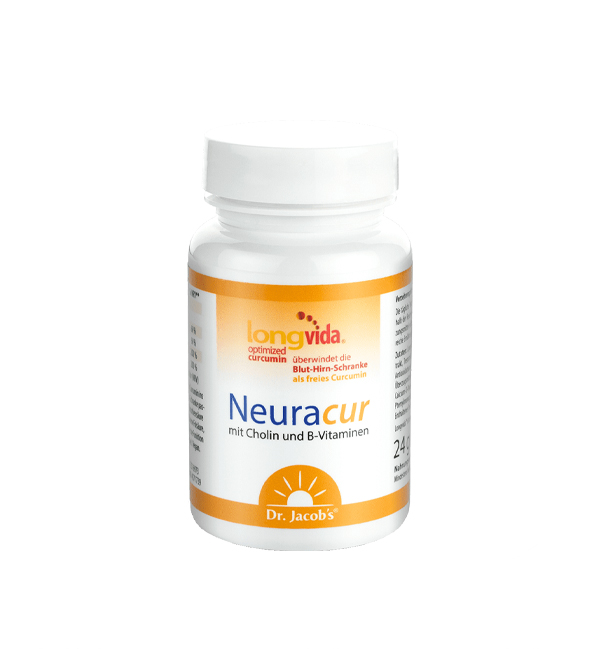 Neuracur je optimalizovaný kurkumín Longvida® s komplexom vitamínov.