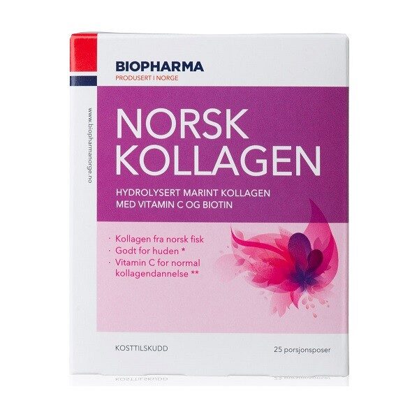 Biopharma Nórsky Norsk kolagén 3+1 4x125 g