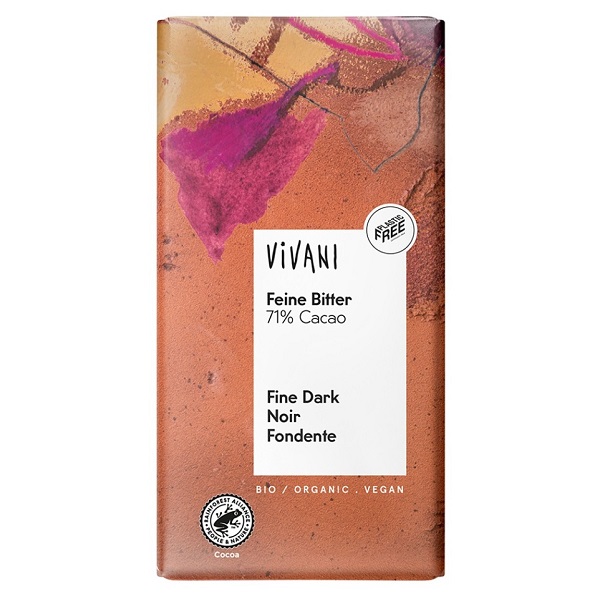 Vivani Horká čokoláda 71% BIO 100 g