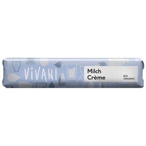 Vivani Čokoládová tyčinka mliečna s mliečnou náplňou BIO 40 g