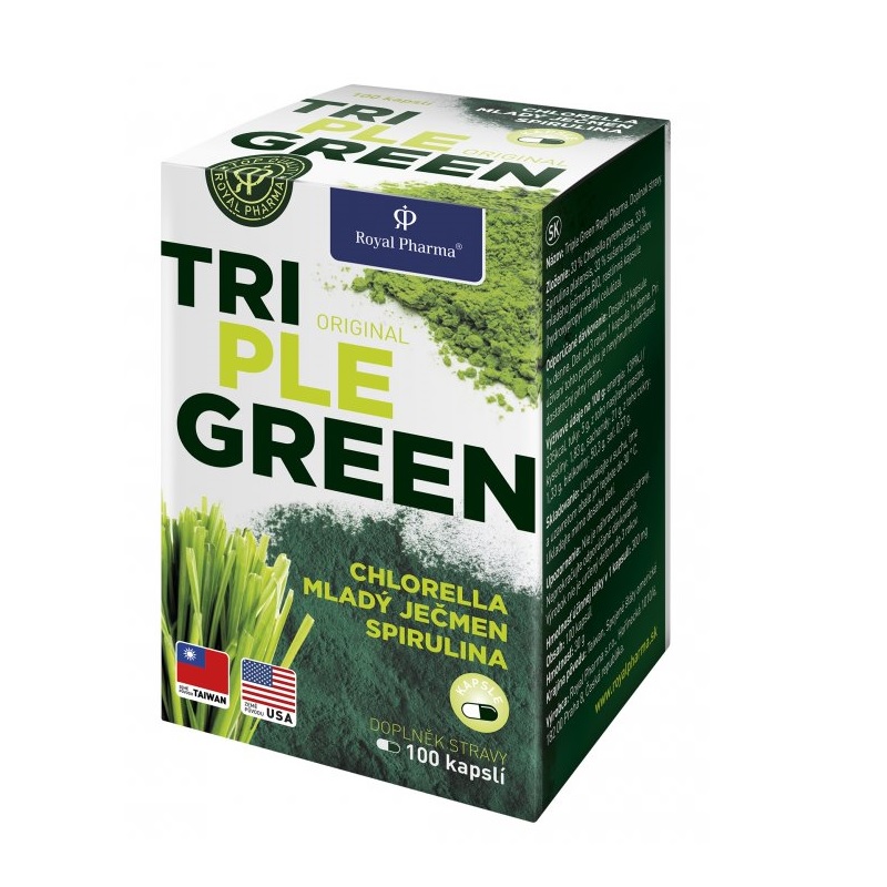 Bio Triple Green zelený obchodík riasa