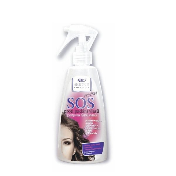Podpora rastu vlasov pre ženy v spreji, SOS záchranný sprej.