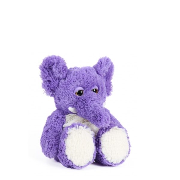 Plyšový kamarát-plyšový slon fialový, ktorý vám alebo vašim deťom uľaví od bolesti svalov, kĺbov alebo bruška. 