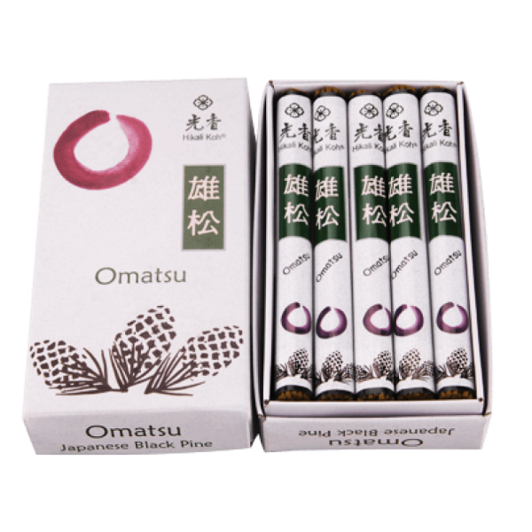 Vznešené vône Japonska - 100% prírodné. Japonské vonné tyčinky HIKALI KOH - rada jarných vôní. "OMATSU Vôňa borovicového hája ".