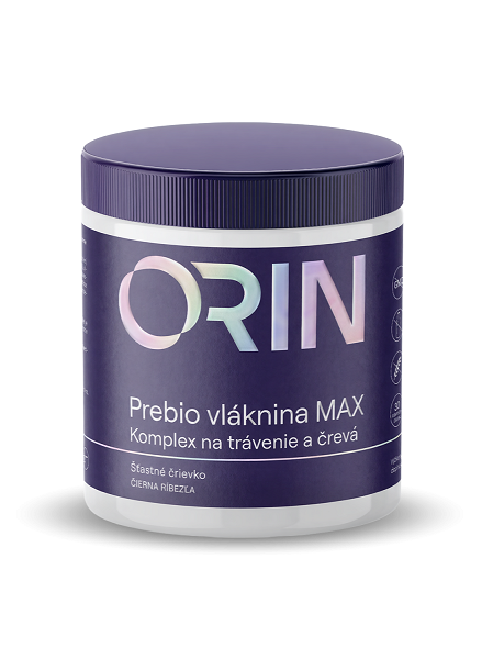 Orin Prebio vláknina MAX príchuť čierna ríbezľa 312 g