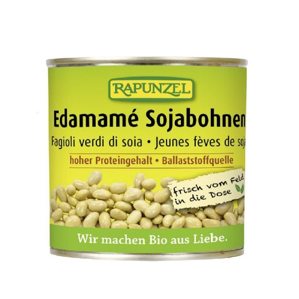 Sterilizovaná zelená sója.