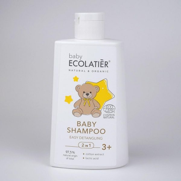 Detský šampón 2v1 jednoduché rozčesávanie 3+  je neškodný pre zdravie vášho bábätka od 3, mesiaca veku, udržiava detskú pokožku a vlásky jemné a hladké bez vysušovania.