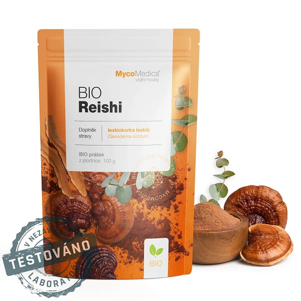 MycoMedica Reishi prášok BIO 100 g