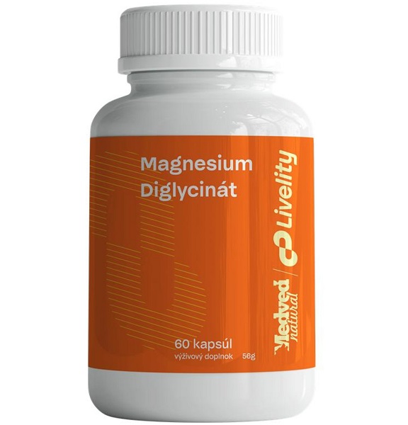 Medveď natural Magnézium diglycinát 60 kapsúl