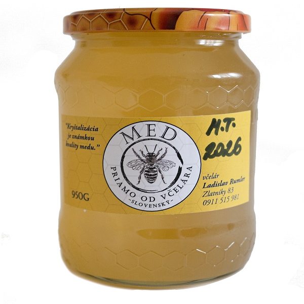 Slovenský med Agátovo-lipový zmiešaný  je vhodný na  priamu konzumácia, na pečenie domácich koláčov a pod.