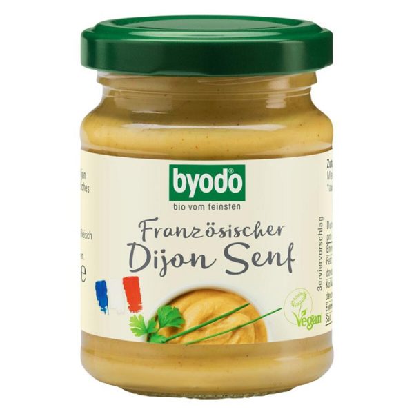 Bio  dijonská horčica od Byodo je pre znalcov  horčice nevyhnutnosťou v kuchyni pri varení. 