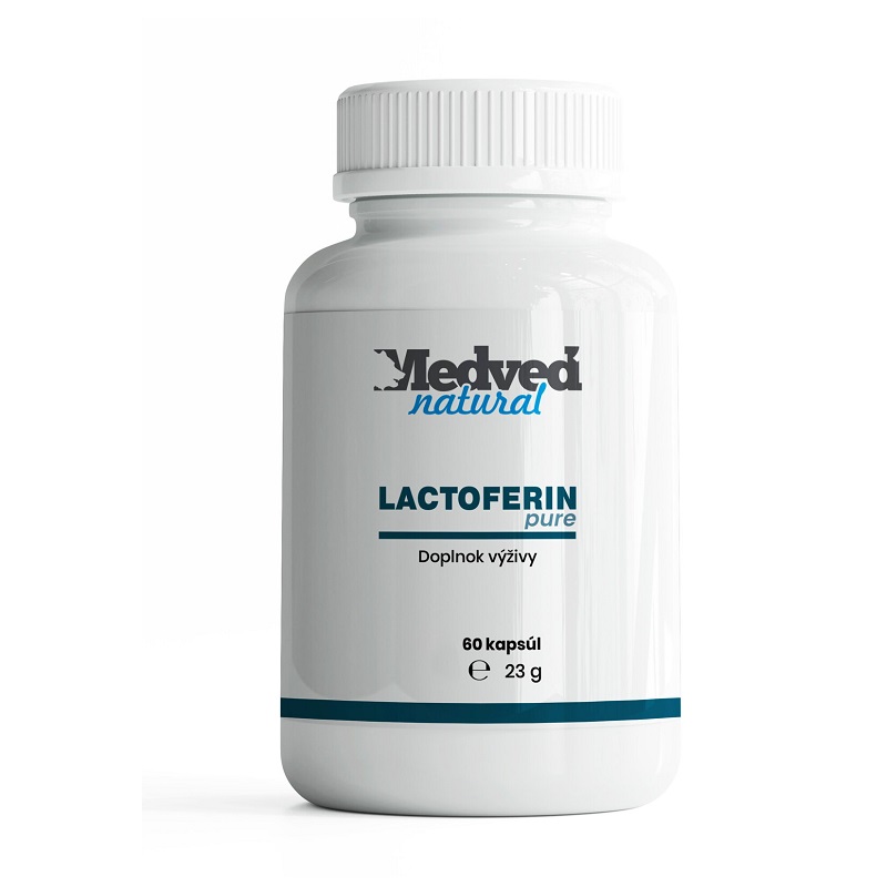 Lactoferin z kvalitnej suroviny s viac ako 95% laktoferínu.