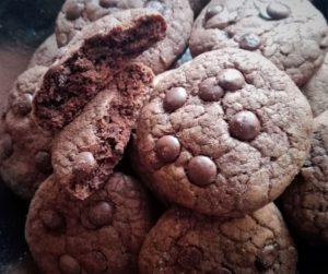 čokoládové cookies