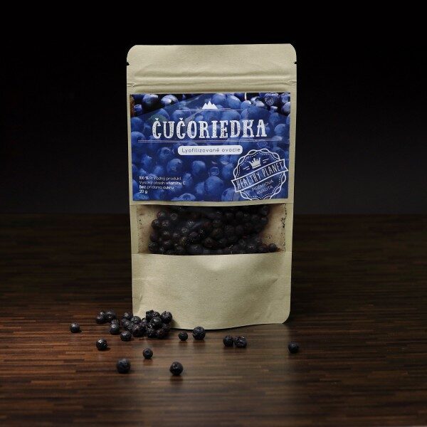 Mrazom sušené ovocie ČUČORIEDKA Chrumkavé lyofilizované – Ideálne do müsli, jogurtov, sorbetov, smoothies, pre kulinárske špeciality a pečenie.