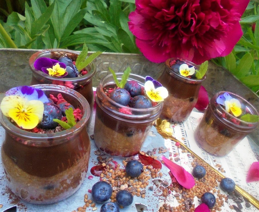 Pohánkovo banánové poháriky 