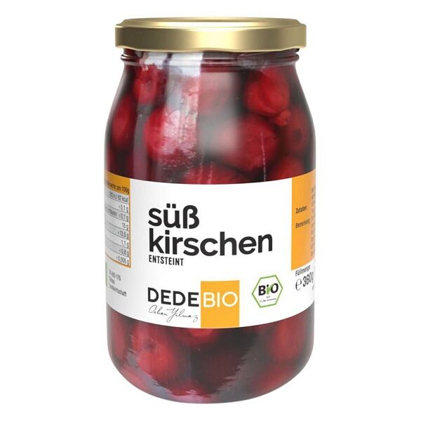 DedeBio Čerešne zavárané BIO 360 g