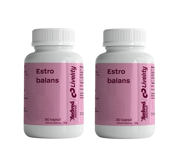 AKCIA Medveď natural 2x Estro Balans 2×60 kapsúl