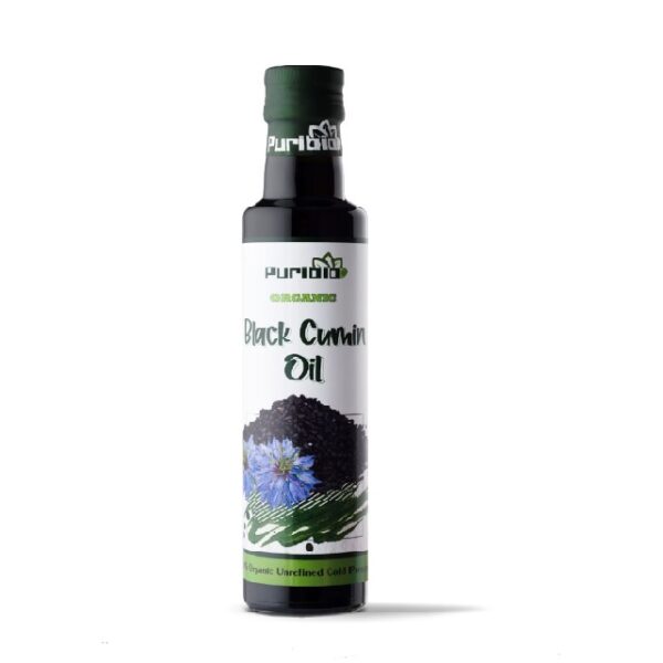 PuriBio Olej z čiernej rasce lisovaný za studena Egypt BIO 100 ml