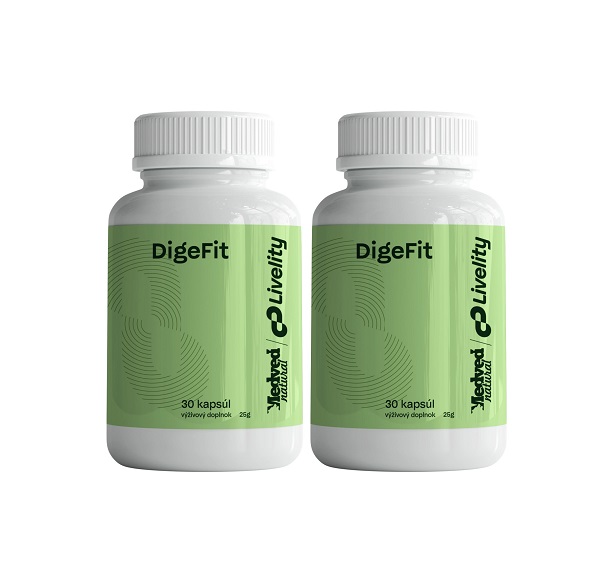 AKCIA Medveď natural 2x DigeFit 2x30 kapsúl