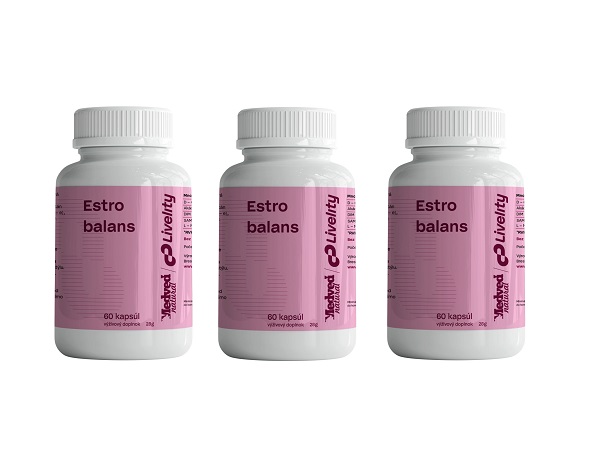 AKCIA Medveď natural 3x Estro Balans 3×60 kapsúl