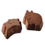 Barú Čokoládový hrošík s lieskovou truffle plnkou 1 ks