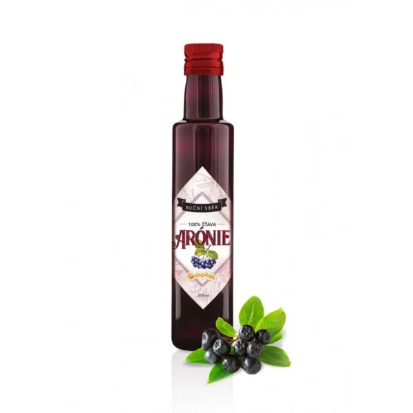 Ovocňák 100% aróniová šťava BIO 250 ml