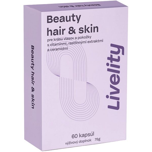 Medveď natural Beauty hair a skin 60 kapsúl