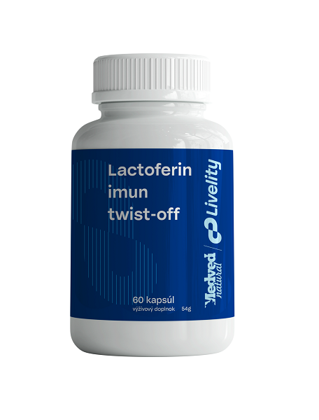Medveď natural Lactoferin Twist-off 60 kapsúl