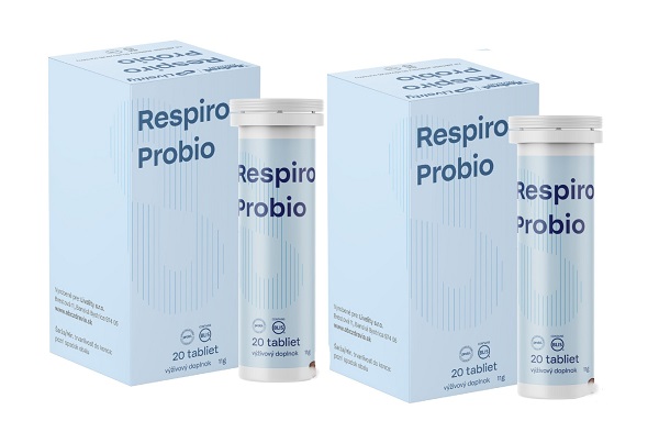 AKCIA Medveď natural 2x Respiro PROBIO 20 tabliet (40 tabliet spolu)