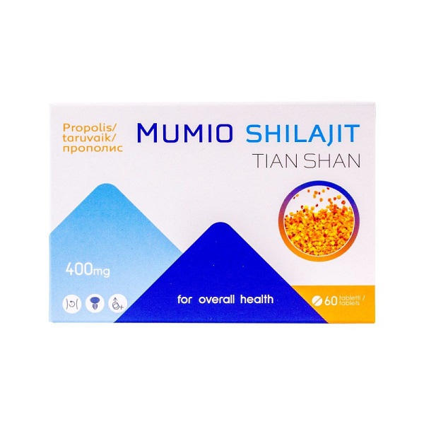 Tijan Shan Mumio Shilajit s propolisom 60 ks