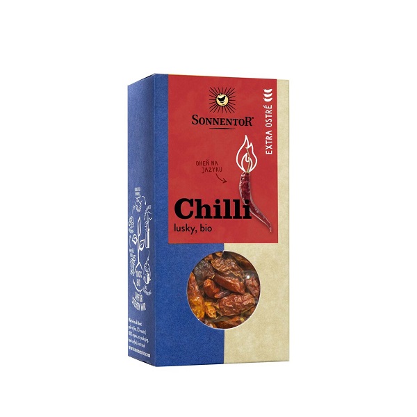 Sonnentor Chilli papričky celé BIO 25 g