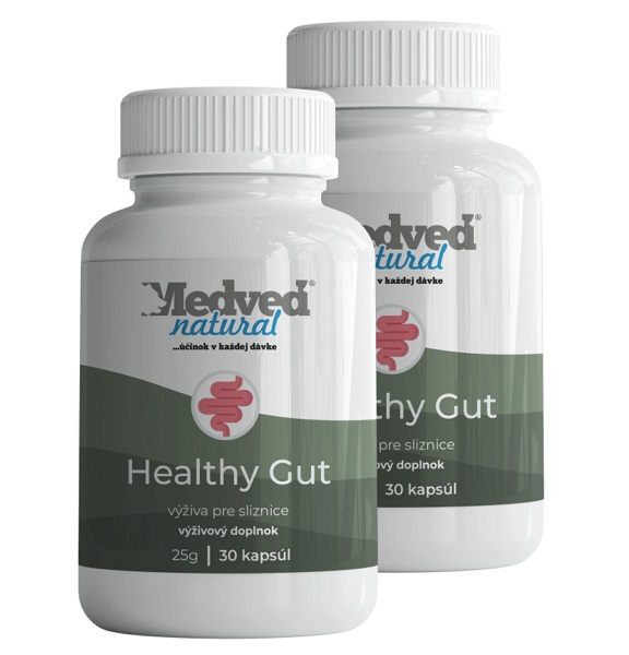 AKCIA Medveď natural 2x Healthy Gut 30 kapsúl