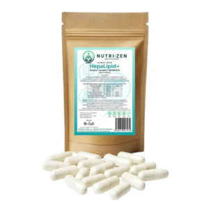 Nutrizen HepaLipid+ - obrázok obalu a kapsúl