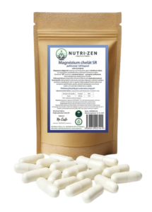 Nutrizen Magnézium Chelát - obrázok obalu a kapsulí