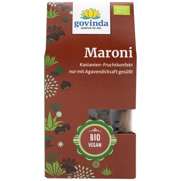 Govinda Gaštanové guličky Maroni BIO 100 g