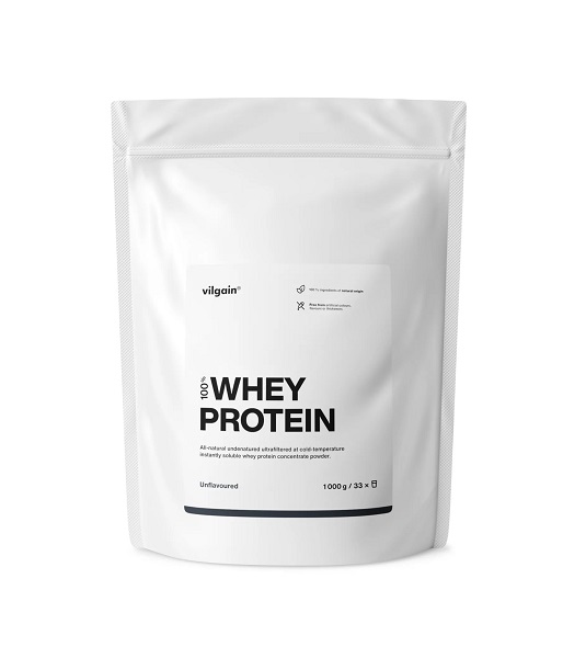 Vilgain Whey Protein ⁠bez príchute 1 kg