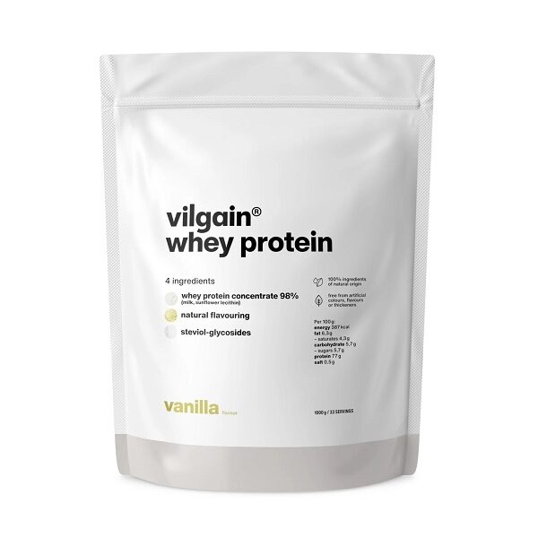 Vilgain Whey Protein vanilka 1 kg