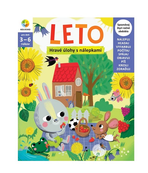 Koliesko pre deti Pracovný zošit Leto 1 ks