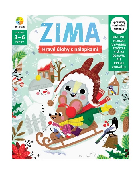 Koliesko pre deti Pracovný zošit zima 1 ks