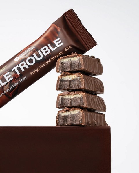 Vilgain Double Trouble Proteínová tyčinka dvojitá čokoláda s krémom 55 g