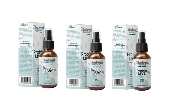 AKCIA Medveď natural 3x Probio LIVE 50 ml