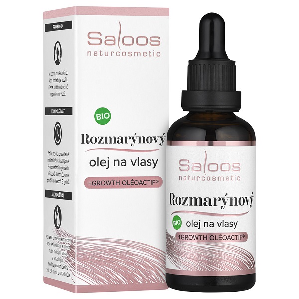 Saloos Rozmarínový olej na vlasy BIO 50 ml