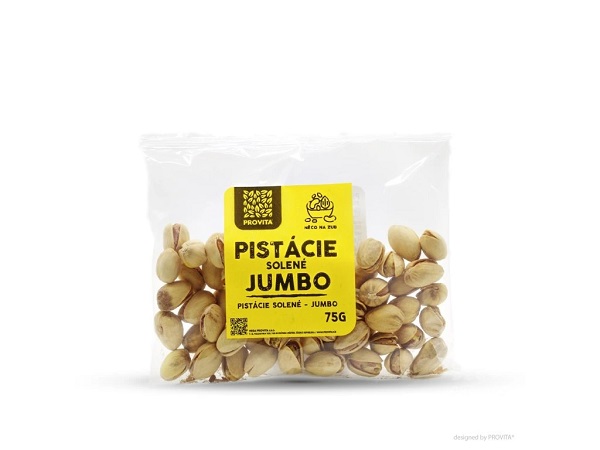 Provita Pistácie pražené solené JUMBO 75 g