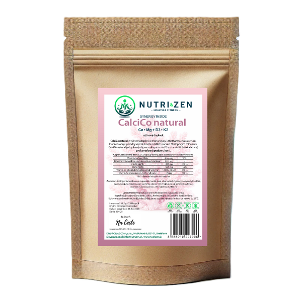 NUTRI&ZEN CalciCo natural 120 kapsúl